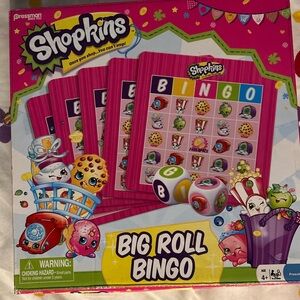 Shopkins Big Roll Bingo Game
